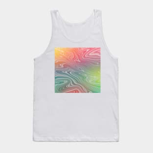 Pride month liquid art Tank Top